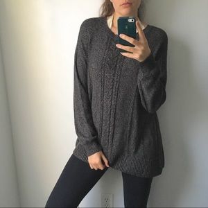 Flared Slouchy Sweater